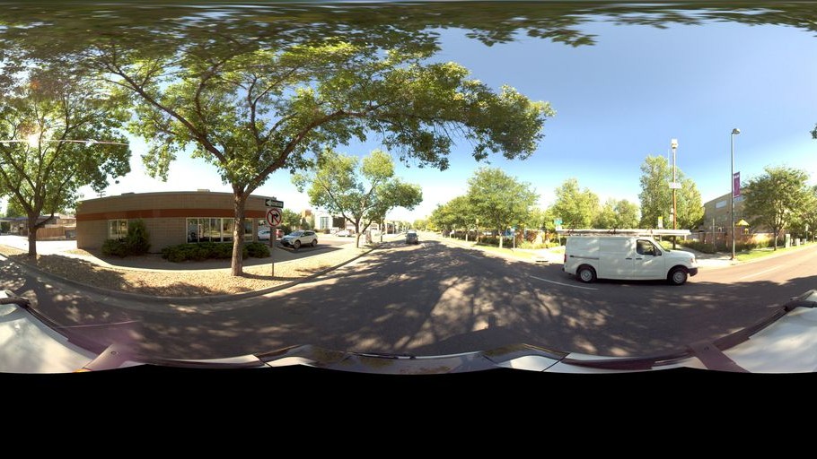 Street-level daytime example from Cherry Creek Congress Park Denver, cropped to show the local street context.