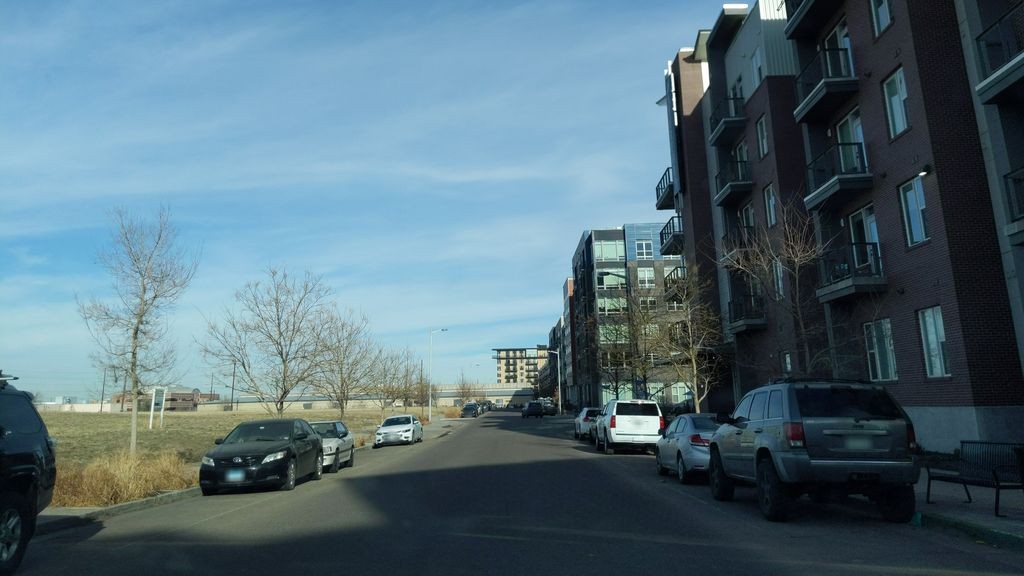 Street-level daytime example from Downtown Denver Lodo, cropped to show the local street context.