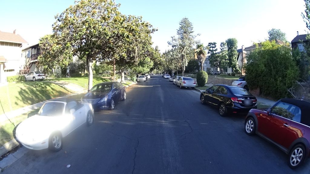 Street-level daytime example from Hollywood West Hollywood La, cropped to show the local street context.