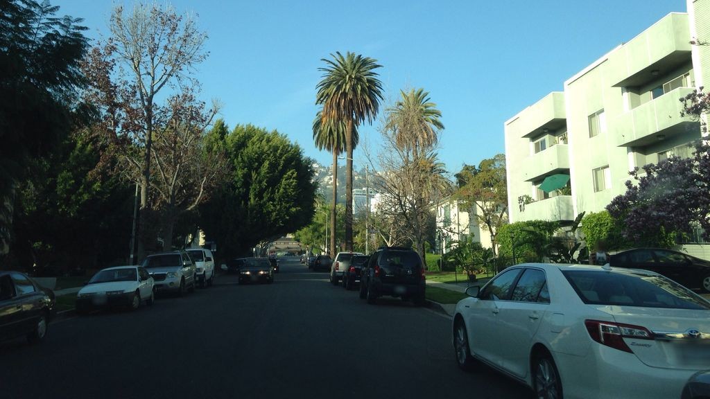 Street-level daytime example from Hollywood West Hollywood La, cropped to show the local street context.