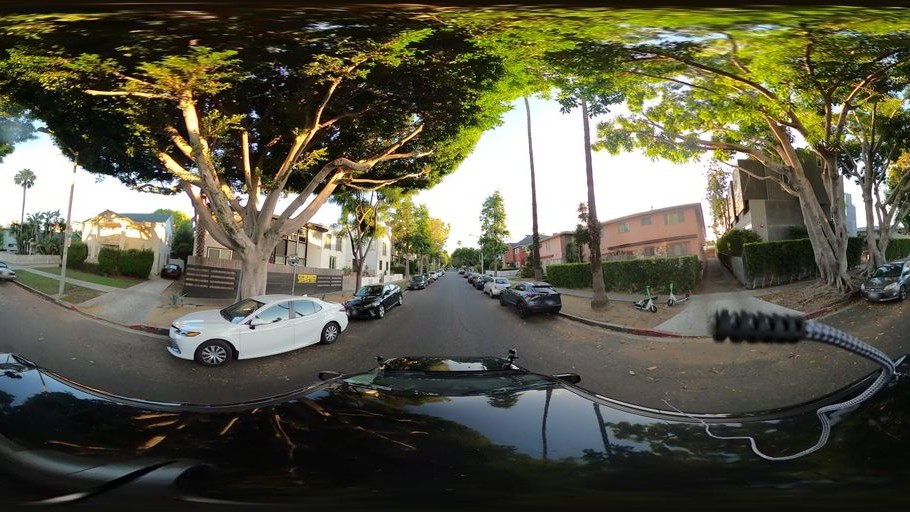 Street-level low light example from Hollywood West Hollywood La, cropped to show the local street context.