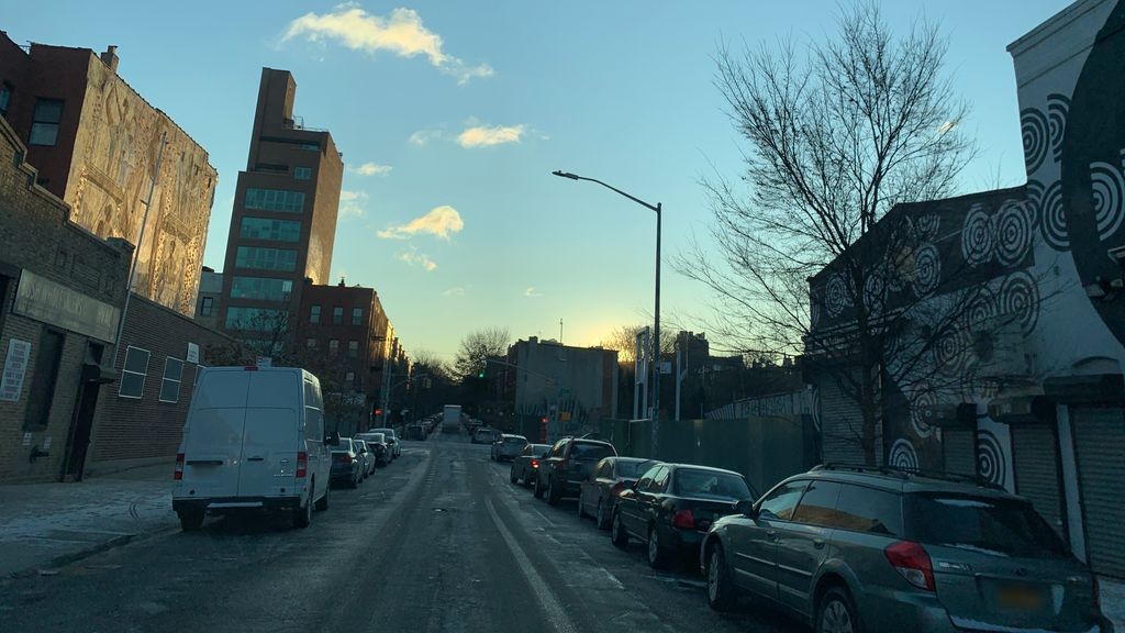 Street-level daytime example from Park Slope Nyc, cropped to show the local street context.