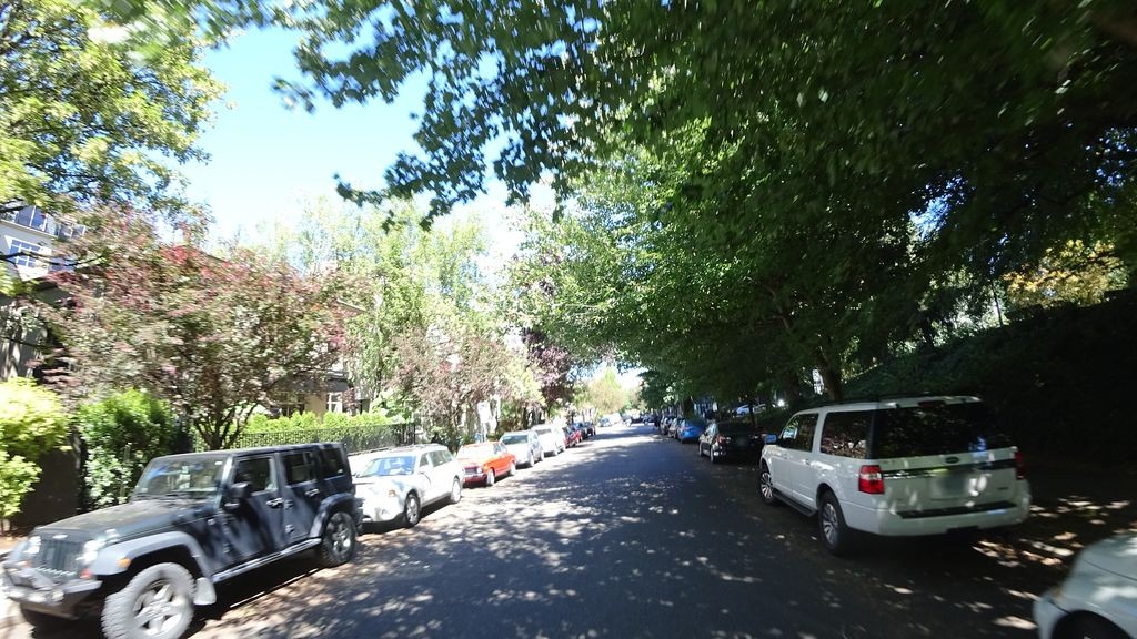 Street-level daytime example from Portland Downtown Pearl, cropped to show the local street context.