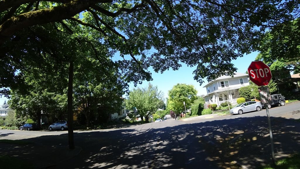 Street-level daytime example from Portland Hawthorne Division Belmont, cropped to show the local street context.