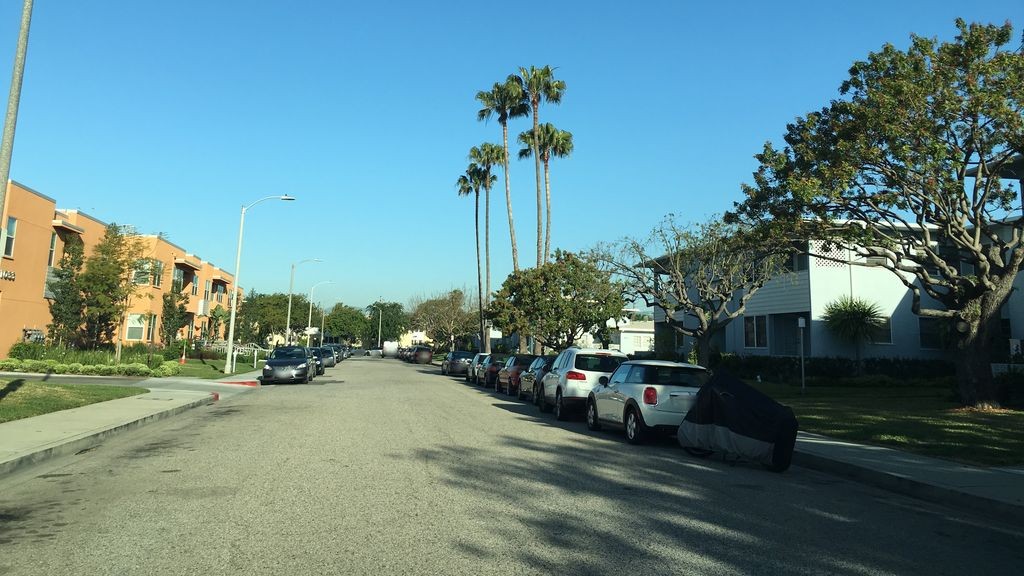 Street-level daytime example from Santa Monica Venice La, cropped to show the local street context.