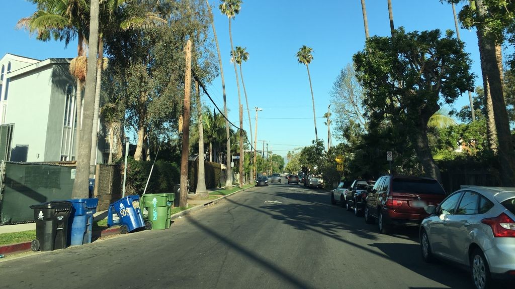 Street-level daytime example from Santa Monica Venice La, cropped to show the local street context.