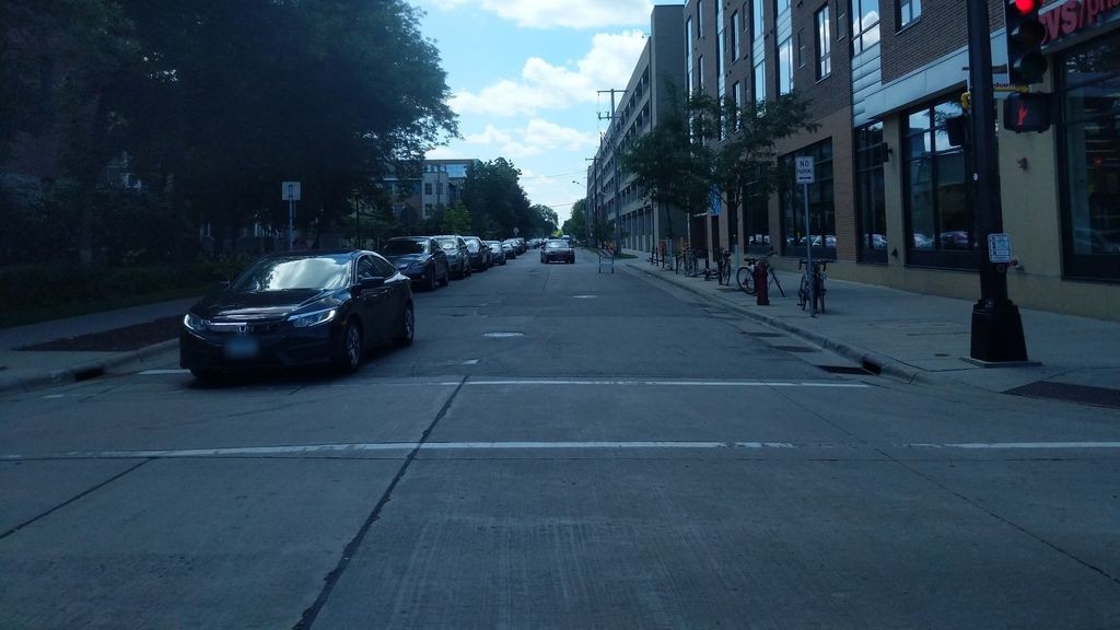Street-level daytime example from University Dinkytown Minneapolis, cropped to show the local street context.