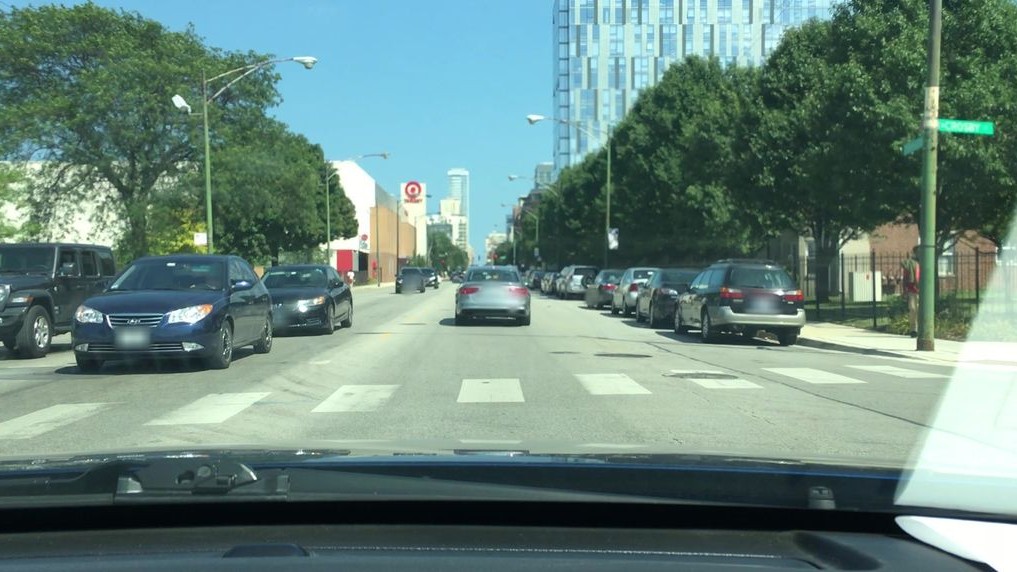 Street-level daytime example from West Loop Fulton Market Chicago, cropped to show the local street context.